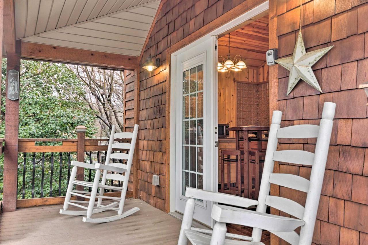 The Boat House Creekside Getaway In Hot Springs!公寓 外观 照片